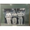 Image 2 : MOE BERG, JAMMIE FOXX CUT SIGNATURES FRAMED COA