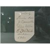 Image 3 : MOE BERG, JAMMIE FOXX CUT SIGNATURES FRAMED COA