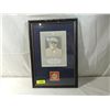 Image 1 : BABE RUTH AUTOGRAPH & PRINT FRAMED COA