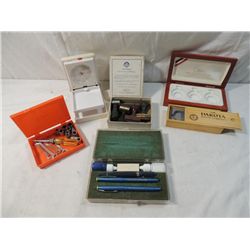 ASSORTED JEWELERS TOOLS & BOXES