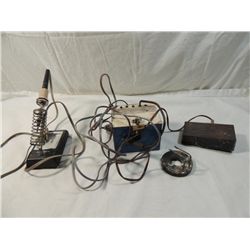 TWO SOLDERING IRON FOOTPETEL AND FREE STANDING