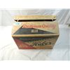 Image 1 : VINTAGE HUBER PREMIUM BEER BOX & ASSORTED CANS BOT