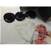 Image 4 : ANTIQUE NANCYS WARDROBE & COMPOSITION DOLL