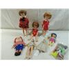Image 1 : LOT 8 VINTAGE COLLECTIBLE DOLLS