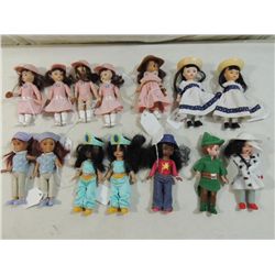 LOT 14 SMALL MA DOLLS
