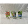 Image 1 : LOT 3 VINTAGE MCDONALDS SNOOPY GLASSES