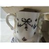 Image 4 : ROYAL VICTORIA BLACK ROSE BONE CHINA PLATES & CUPS