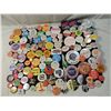 Image 1 : BOX LOT ASSORTED PINS BUTTONS