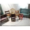 Image 1 : BOX LOT ASSORTED DOLL FURNITURE