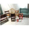 Image 2 : BOX LOT ASSORTED DOLL FURNITURE
