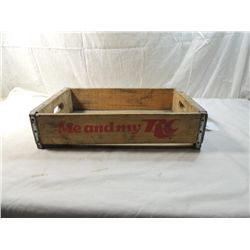 VINTAGE WOODEN RC SODA CRATE