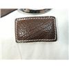 Image 4 : LOT 3 LEATHER WALLET & BELT BUCKLES