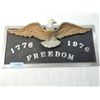 Image 2 : VINTAGE METAL FREEDOM 1776-1976 SIGN