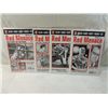 Image 1 : LOT 4 RED MENACE COMICS