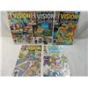 Image 1 : LOT 5 MARVEL THE VISION & SCARLET WITCH COMICS