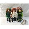 Image 1 : LOT 4 SMALL IRISH DOLLS