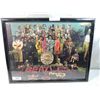 Image 1 : BEATLES SGT. PEPPER RARE LITHOGRAPH FRAMED