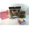 Image 1 : LOT 4 LARGER DOLL PLAY SETS: BARBIE, RAVE & HOG