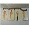 Image 1 : LOT 4 OLD HOLLYWOOD CELEBRITY PAPER DOLLS