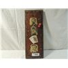Image 1 : VINTAGE GAMBLER WESTERN  WALL PLAQUE DECOR