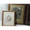 Image 2 : LOT 6 VINTAGE WALLACE NUTTING ART FRAMED PRINTS AR