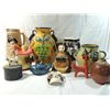 Image 1 : LOT 11 ASSORTED POTTERY VASES & DECOR