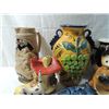 Image 2 : LOT 11 ASSORTED POTTERY VASES & DECOR