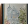 Image 2 : VICTORIAN HOUSE MATTED FRAMED PAINTING