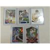 Image 1 : LOT 5 ASSORTED BASEBALL PLAYER CARDS