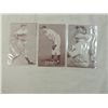 Image 1 : LOT 3 1947-1966 EXHIBIT BASEBALL CARDS