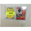 Image 2 : LOT 2 FOOTBALL CARDS WARREN SAPP DEION SANDERS