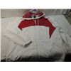 Image 1 : AIR JORDAN ZIP UP SWEATSHIRT RED AND WHITE XXL