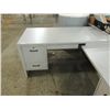 Image 2 : LARGE GRAY CORNER OFFICE DESK