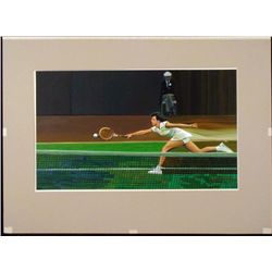 William Chambers Original Painting Billie Jean King