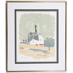 Saltsjön Yacht Limited Edition Print by Gordon Macjie