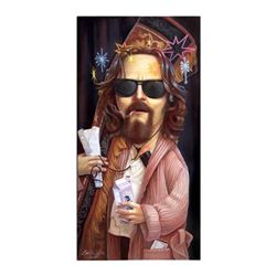 Leslie Ditto Lebowski Signed and Numbered Giclee