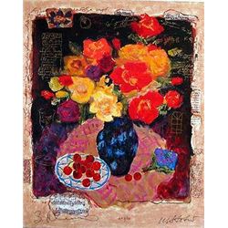 Alexander & Wissotzky Bouquet of Life S/N Serigraph Art