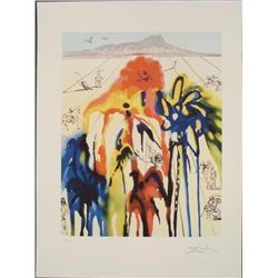 Salvador Dali : Diamond Head A Surrealistic Art Print