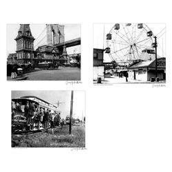 3) Brian Merlis Giclees- Fulton Ferry Ferris Wheel