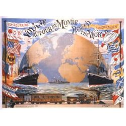 Schindeler : Voyage Around the World, 1890 Art Print