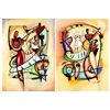Image 1 : Alfred Gockel Art Prints Uptown Saturday Night I and II
