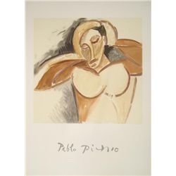 Pablo Picasso Marina Print La Demoiselle d'Avignon