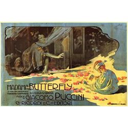 2) Opera Giclees Madam Butterfly Vintage Advertising