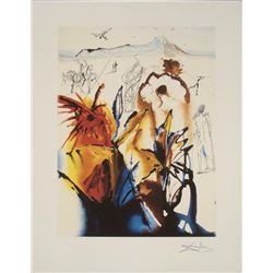 Salvador Dali : Diamond Head Surrealistic Art Print