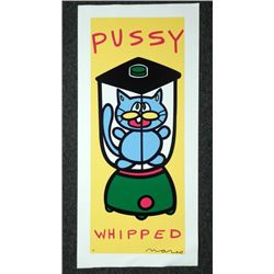 MARCO Signed Pop Art Print on Canvas -Pussy Whipped