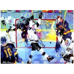 Gretzky Gretzky's Goal LE Signed LeRoy Neiman Serigraph