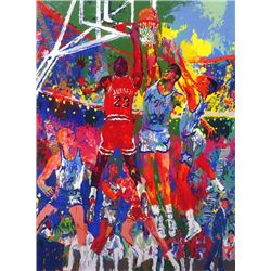 LeRoy NEIMAN Signed Michael Jordan Orlando Art Print