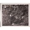 Image 1 : John Byle Signed Artist Proof Print B & W Abstract
