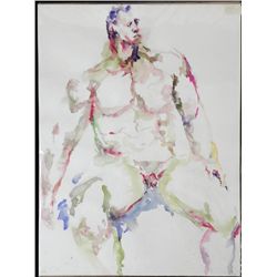 Betty Snyder Rees Original Painting Saturday Nudes #15