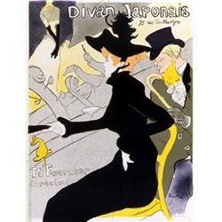 Toulouse-Lautrec Divan Japonais Litho Reeves Rag Paper